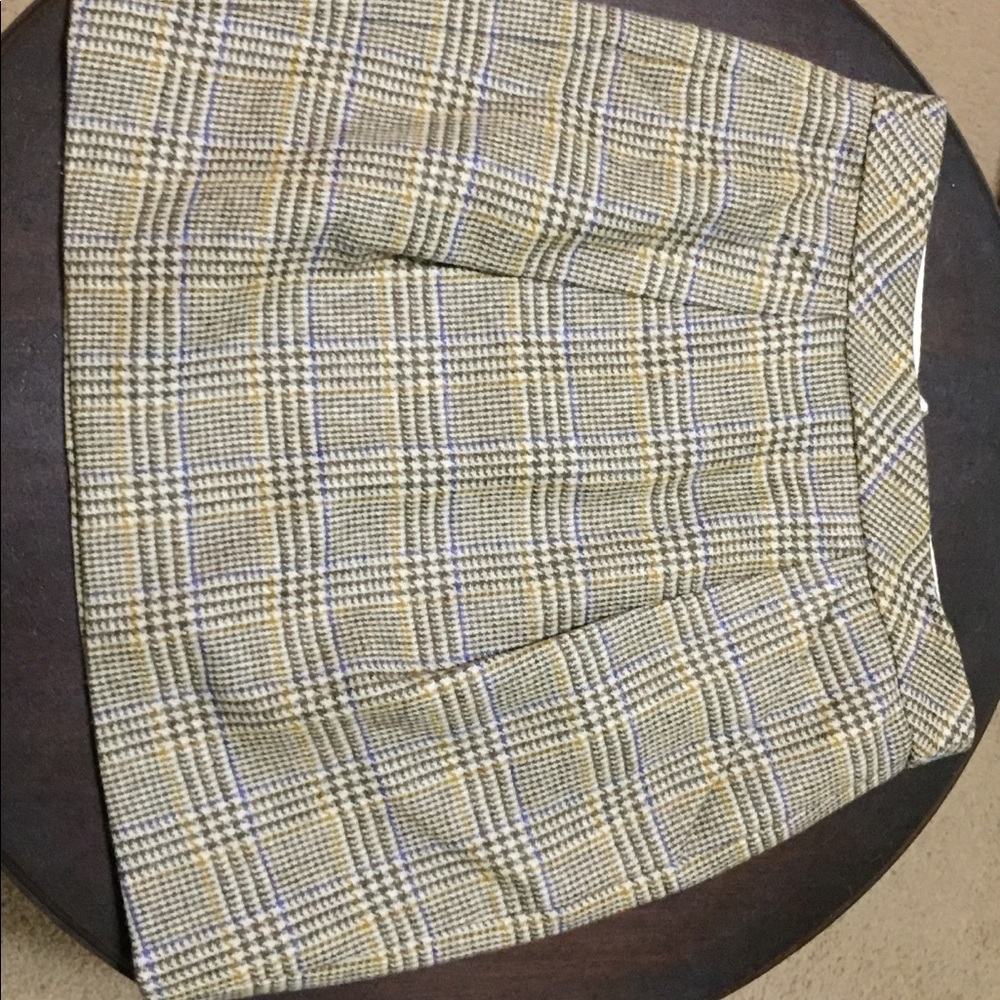 J. Crew Wool Mini-Skirt